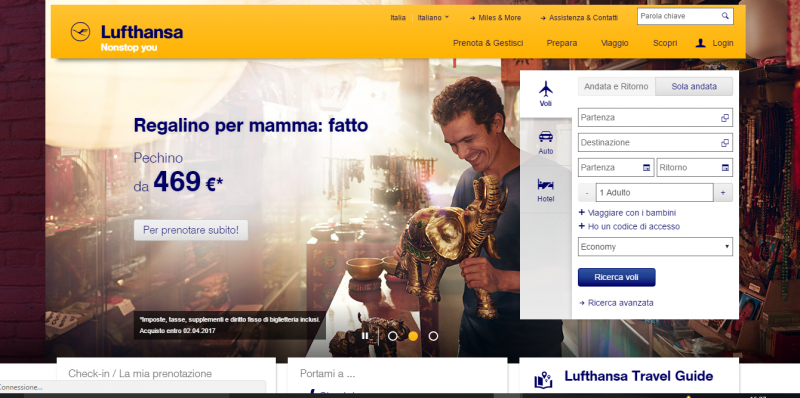 Recensione Lufthansa